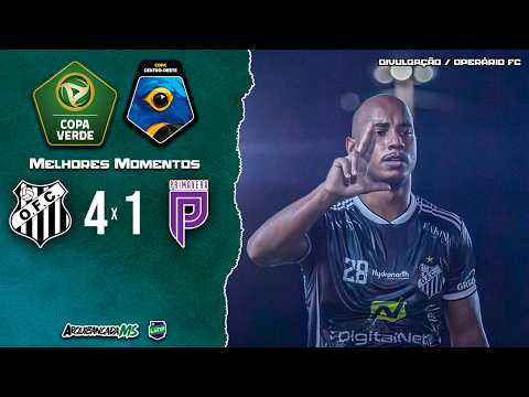 Operário-MS 4 x 1 Primavera-MT