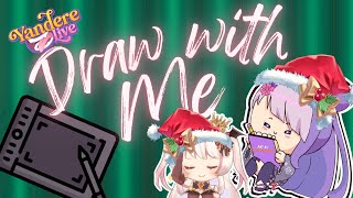 【DRAW WITH ME】Dibujanding de chill 🌸【Shizune Ishikuro | YandereLive】