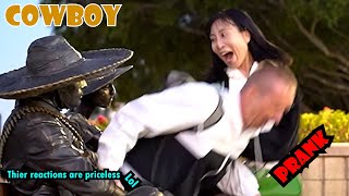 Cowboy prank with extra sauce hahahah.