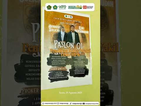 Pemilihan Ketua dan Wakil OSIS-MPK MAN Purworejo