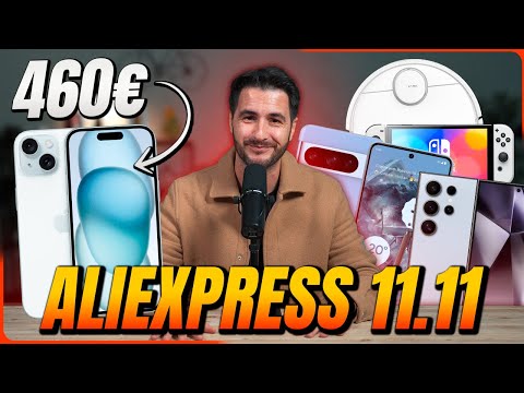 Un iPHONE NUEVO por 460€ y mucho MÁS!! OFERTAS ALIEXPRESS 11 11