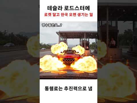 테슬라 로드스터가 한국에 오면 생기는 일
