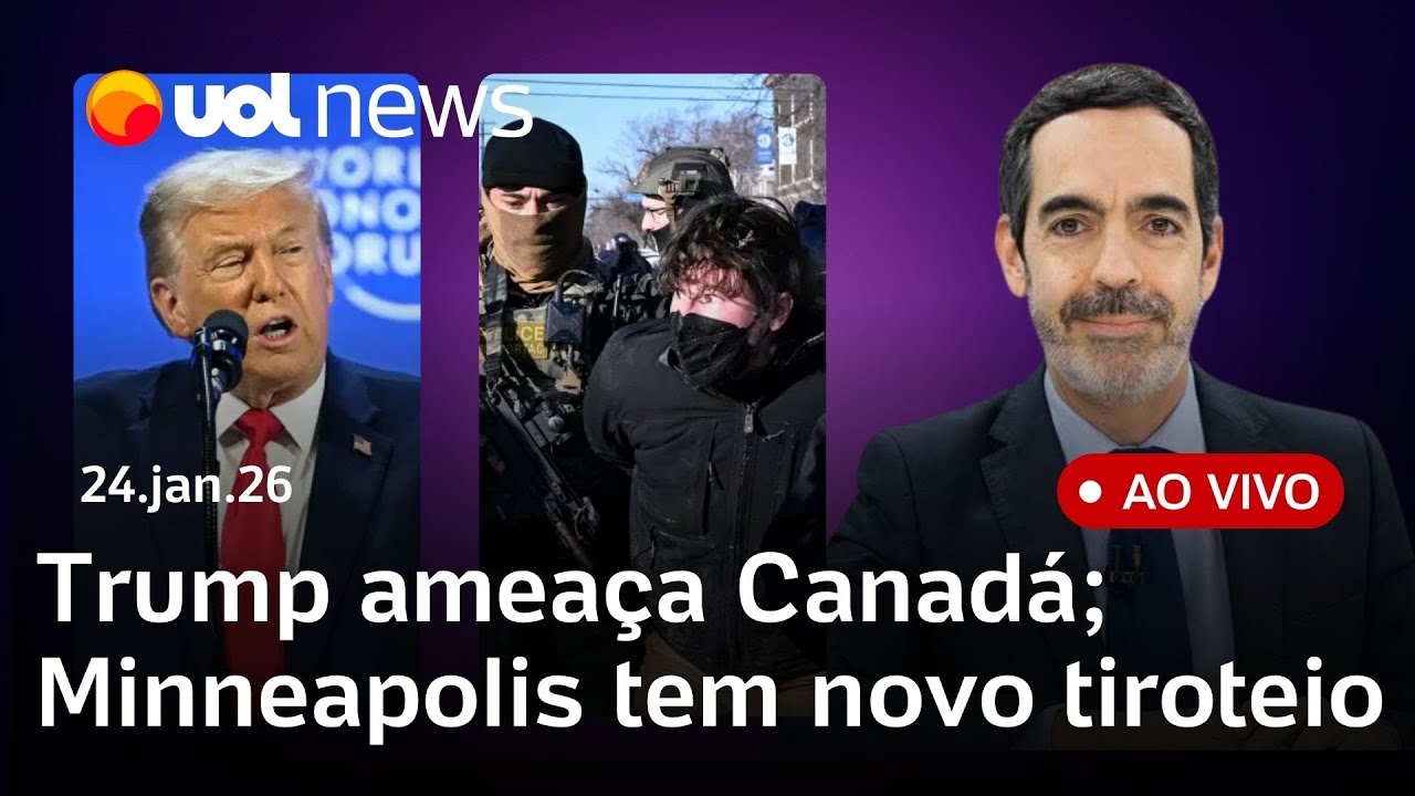Minneapolis registra nova morte por agentes do ICE; Trump ameaça impor tarifas ao Canadá e mais