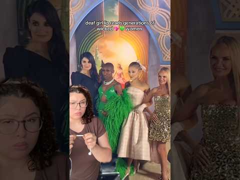 Choose your fighter #wickedmovie #arianagrande #cynthiaerivo #lipreading #lipreadinggirl
