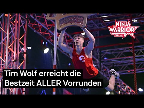 Der Raketen-Run von Tim Wolf 🚀 | Ninja Warrior Germany 2024