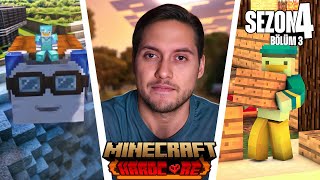 YENİ HAYVANIMIZ! VE TARLAMIZ EKİPLE SOHBETLİ! | MINECRAFT HARDCORE | BÖLÜM 3 | SEZON 4 |