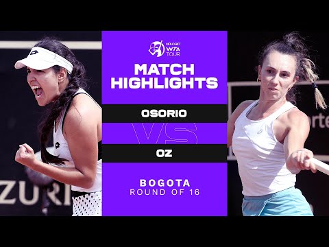 Camila Osorio vs. Ipek Oz | 2022 Bogota Round of 16 | WTA Match Highlights