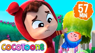 Tenho uma boneca vestida de azul e mais música infantil de Lea e Pop em português 👧🏻Cocotoons Brasil