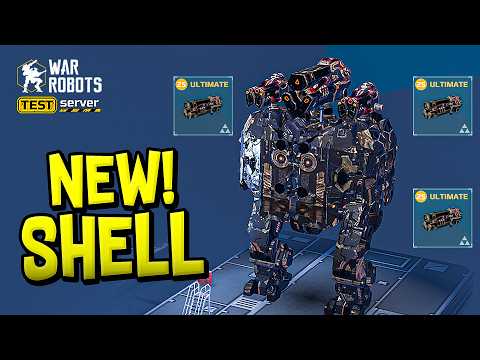 😍WAR ROBOTS HIZO A SHELL ULTIMATE + HIELO ULTIMATE
