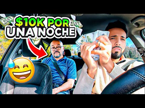 10 MIL DOLARES POR UNA NOCHE JUNTOS | BROMA DE UBER !