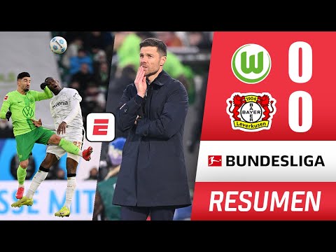 Bayer Leverkusen no pudo pasar del empate 0-0 ante VfL Wolfsburg y se aleja del Bayern | Bundesliga