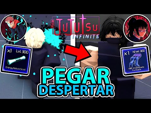 COMO DESPERTAR PERSONAGEM E ENERGIA AMALDIÇOADA NO JUJUTSU INFINITE!