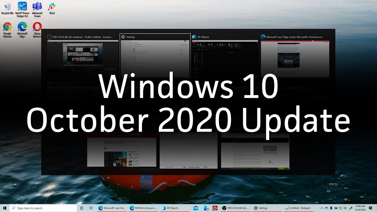 Windows 10 October 2020 Update: 5 biggest changes