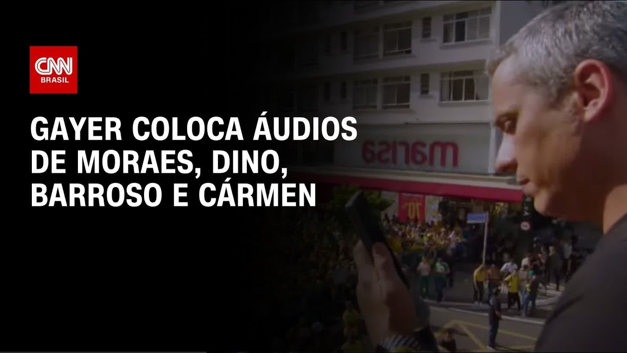 Gayer exibe áudio de Moraes durante ato de Bolsonaro em SP | AGORA CNN
