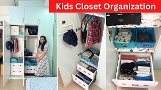 Kids Closet Organization Ideas | Tips To Organize Kids Wardrobe