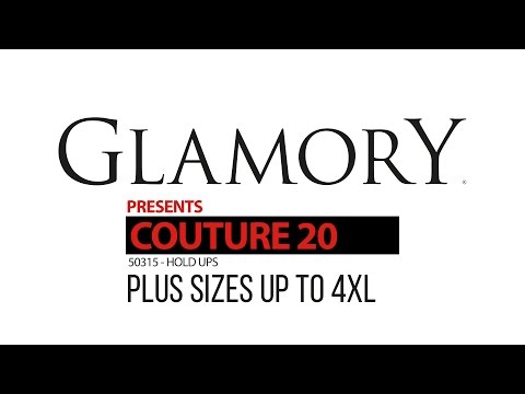 Glamory Couture 20 Hold Ups - Plus Size Product Video