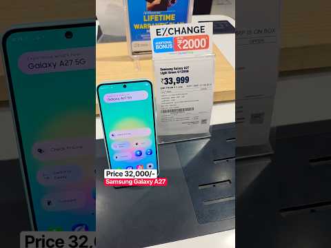 Samsung Galaxy A27 <strong>price</strong> 32,000/-