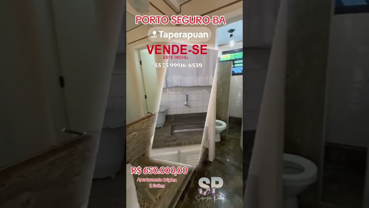 Dúplex praia de Taperapuan- Porto Seguro-BA 