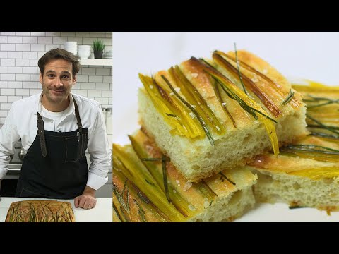 Onion-and-Leek Focaccia | Deliciously Crisp Exterior | Kitchen Conundrums