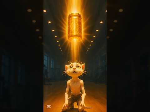 They Laughed at These Skinny Cats...Until THIS Happened.๐ช๐ฅ#catstory #aicat #glowup#cat
