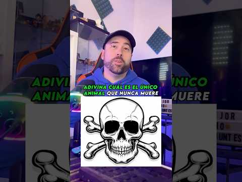 Adivina cuál es el único ANIMAL que Nunca Muere ☠  #animales #animal #preguntasrandom
