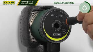 Evosta 3  07  Manual deblocking