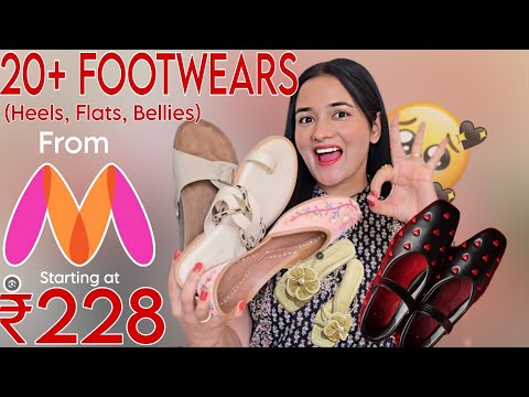 #myntrahaul *20+ EPIC FOOTWEARS* MIND-BLOWING Myntra Footwear Haul 🤯 Starting at ₹228💥 *MYNTRA HAUL*