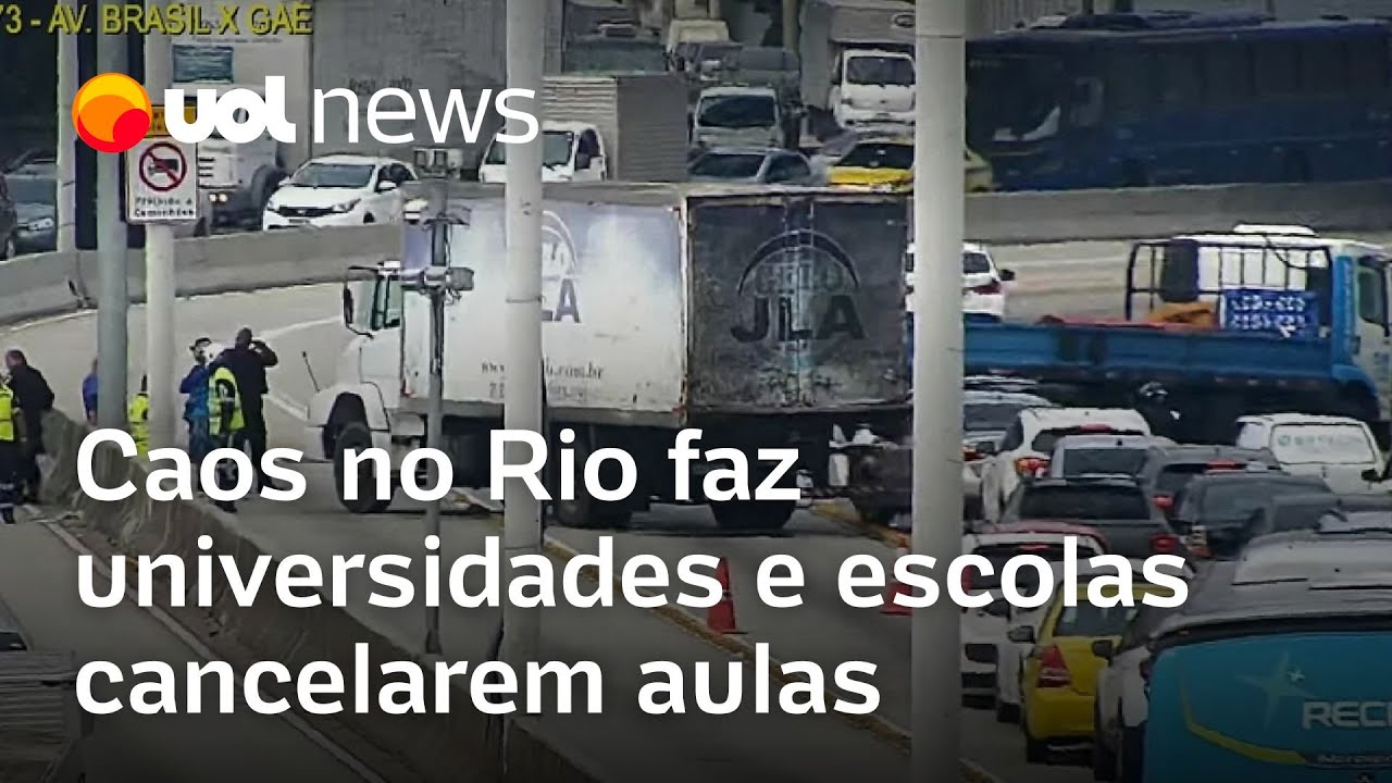 Operação contra o Comando Vermelho universidades e escolas cancelam aulas após ação da PM no Rio  TV Online Operação contra o Comando Vermelho universidades e escolas cancelam aulas após ação da PM no Rio