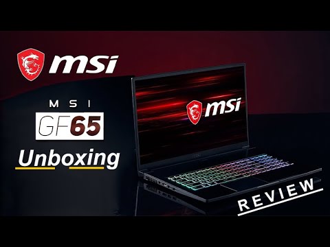(ENGLISH) MSI GF65 Thin Hexa Core i5 10th Gen - Unboxing & Full Review