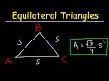 Equilateral Triangle Concepts and Area