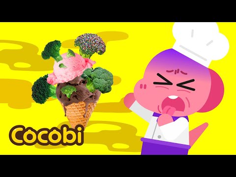 ¿Qué Pasa si Mezclas tu Comida Favorita?🤔🥦 | Canciones Infantiles | Kids Songs | Cocobi