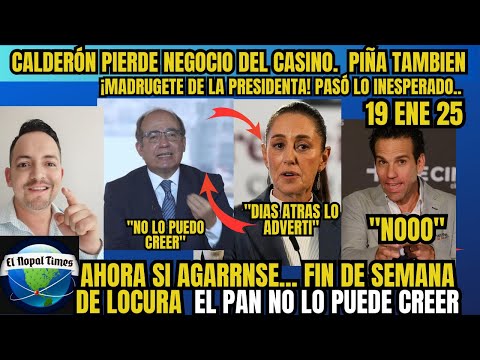 Domingazo de Locura! Calderón pierde negocio del Casino. PIÑA TAMBIEN