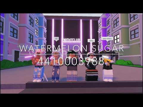 Roblox Music Code For Watermelon Sugar 07 2021 - sunshine roblox song id