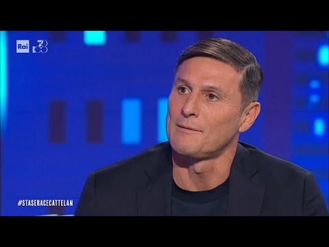 L'intervista a Javier Zanetti - Stasera c'è Cattelan su Rai 2 del 31/01/2024