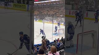 Toronto Marlies goalie warmup Hildeby/Akhtyamov Family Day