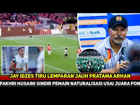 VIRAL! Statement Aneh Pelatih Lokal usai rebut Emas PON~Jay Idzes beri tamparan keras