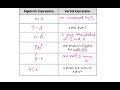 Translating Mathematical Expressions