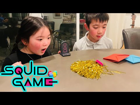 Playing SQUID GAME In Real Life With My Sister