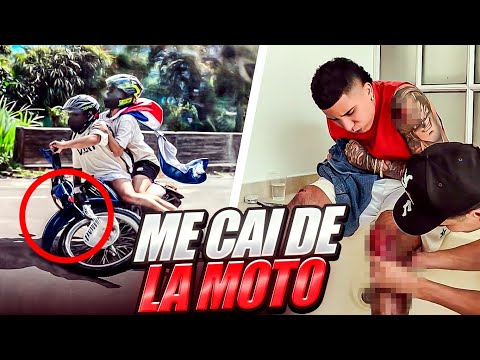 ME CAÍ DE MI NUEVA MOTO EN PLENO DIRECTO 😬🏍️