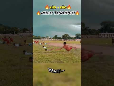 Kho kho covering skills🔥😈 // sky dive #trending #khokhotricks rush through covering #khokhoskills