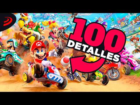 100 DETALLES OCULTOS de MARIO KART WORLD