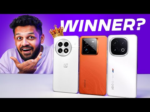 Oneplus13 vs IQOO13 vs Realme GT7Pro : Best Gaming Phone ?