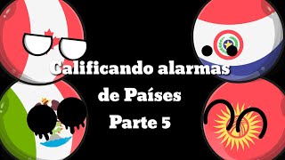 Calificando alarmas de países Parte 5