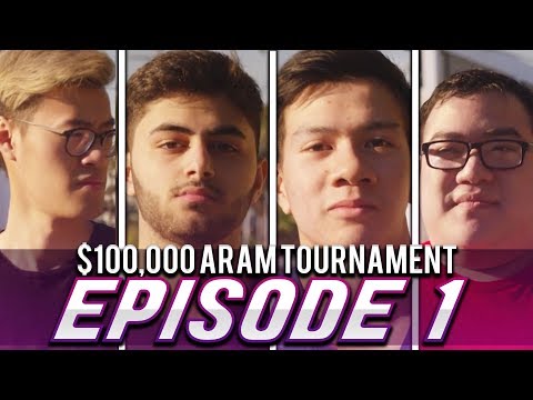$100,000 ARAM TOURNAMENT l Episode 1 l  ft. Yassuo, WildTurtle, Scarra, & Shiphtur