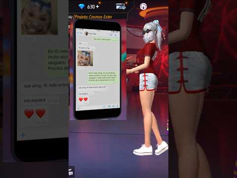FUI PEDIDA EM NAMORO E OLHA MINHA REAÇÃO - FREE FIREE (PART 01)