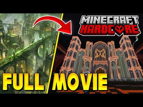 Building the MOST DANGEROUS Farm in Hardcore Minecraft MOVIE