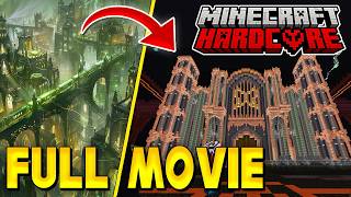Building the MOST DANGEROUS Farm in Hardcore Minecraft MOVIE