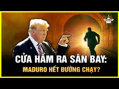 Hé Lộ Cửa Hầm Ngầm Nối Thẳng Ra Máy Bay Tổng Thống – Maduro Đã Sẵn Sàng Bỏ Trốn!