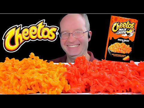 ASMR CHEETOS MAC & CHEESE MUKBANG EATING SOUNDS