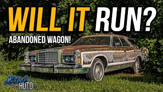 Will This ABANDONED Ford Station Wagon Run and Drive After MANY Years?
